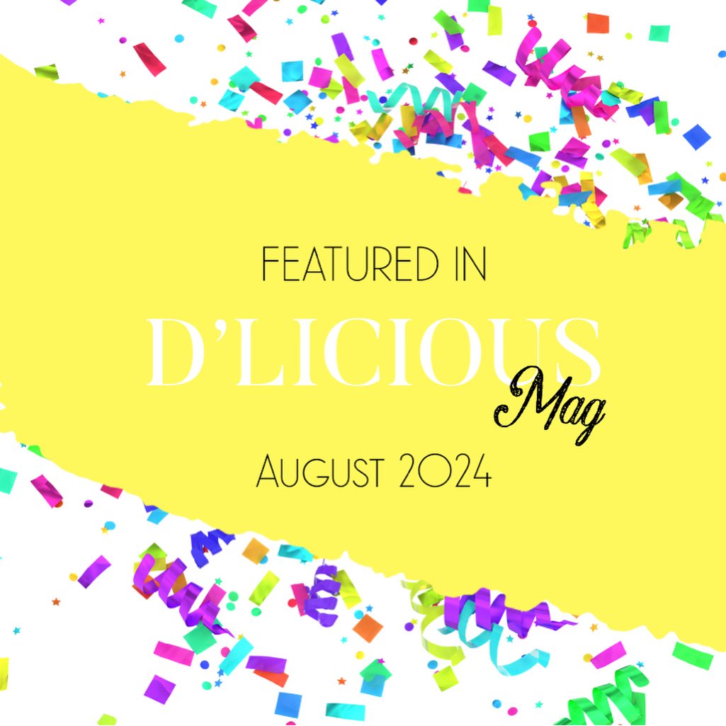 Featured in D'licious magazine